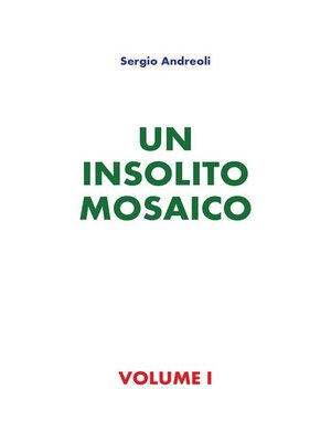 cover image of Un insolito mosaico